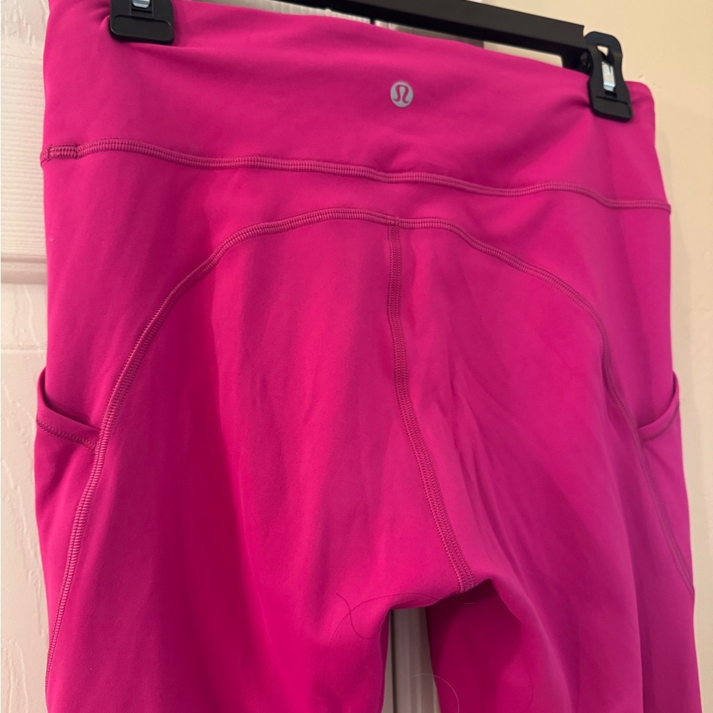 lululemon athletica Women's Bright Pink Athletic Leggings